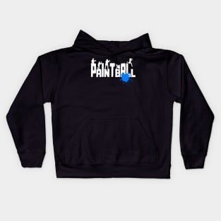 Paintball player Gotcha Paintballer gift idea Kids Hoodie